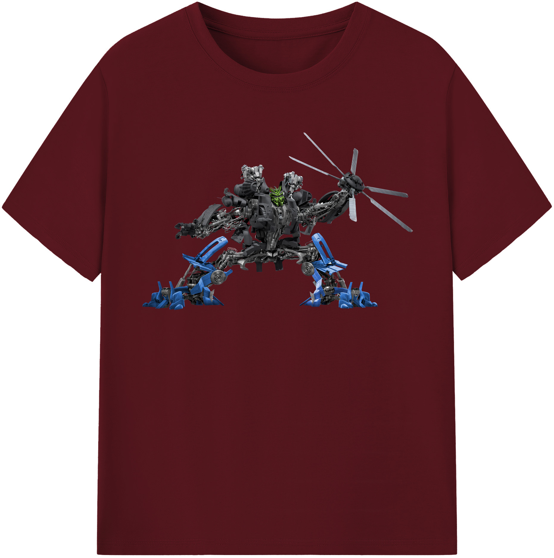 （画像用） Transformers トランスフォーマー 綿100％半袖Tシャツ（フロントプリント）
